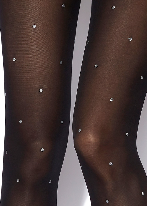 Charnos Sparkle Spot Tights BottomZoom 2
