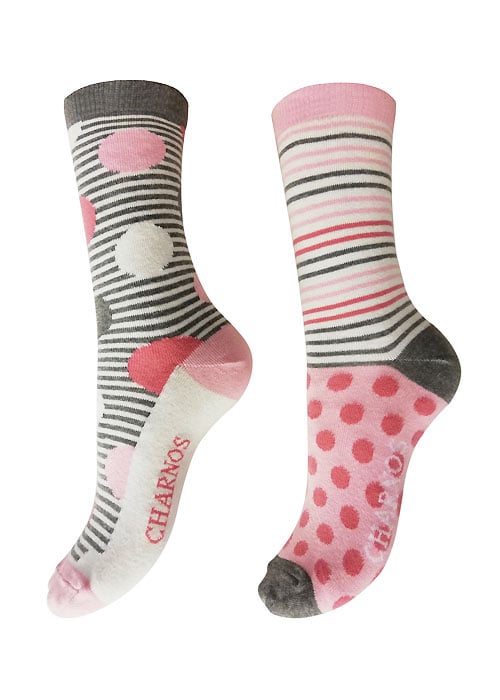 Charnos Spots And Stripes Socks 2PP image