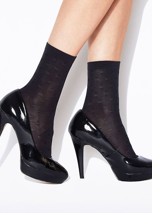 Charnos Spotty Ankle Highs image
