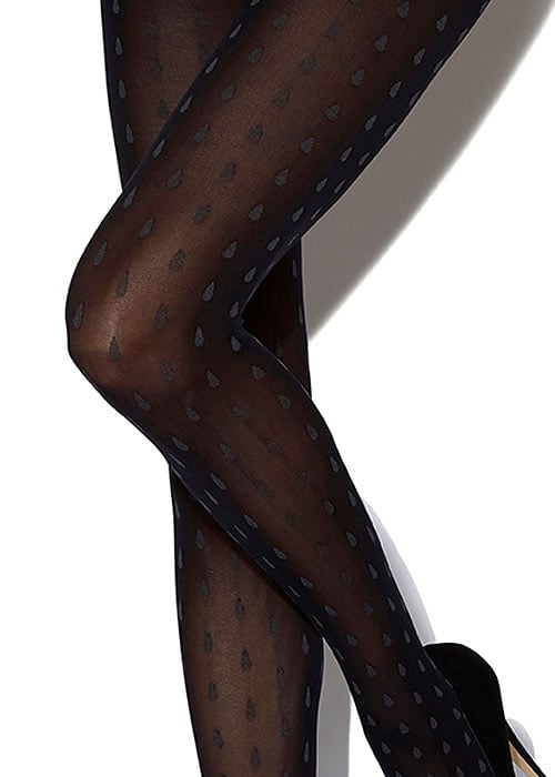 Charnos Teardrop Opaque Tights SideZoom 2