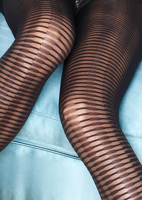 Charnos Ladders Opaque Tights BottomZoom 2