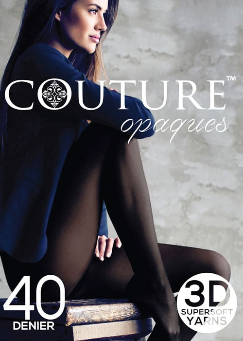 Couture 40 Denier Opaque Tights SideZoom 3