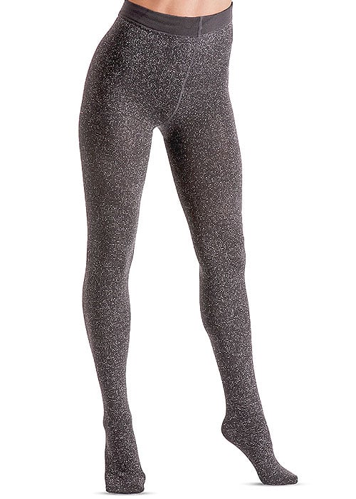 Couture Fashion Fleece Lurex Tights image