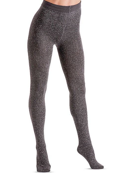 Couture Fashion Fleece Lurex Tights SideZoom 3