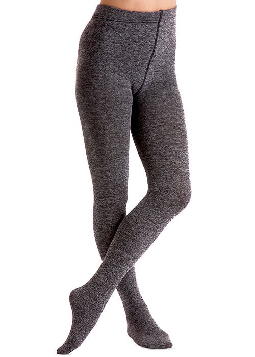 Couture Fashion Fleece Melange Tights SideZoom 3