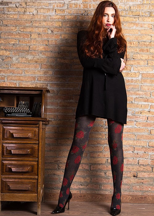 Cecilia de Rafael Bouquet Fashion Tights SideZoom 3