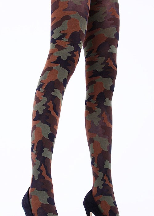 Cecilia de Rafael Camouflage Tights In Stock At UK Tights