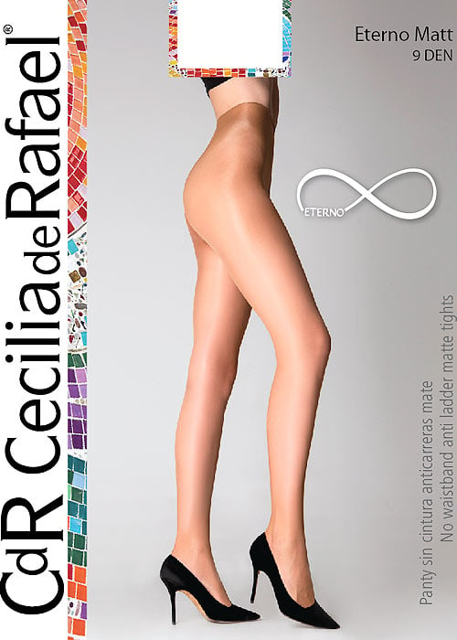 Cecilia de Rafael Eterno 9 Ultra Sheer Gloss Tights SideZoom 2