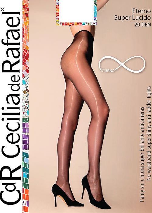 Cecilia de Rafael Eterno Super Lucido 20 Denier Tights SideZoom 3