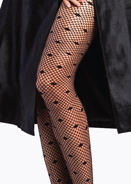 Cecilia de Rafael Pretty Net Fashion Tights SideZoom 4