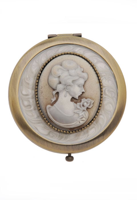 Danielle Creations Vintage Cameo Compact image