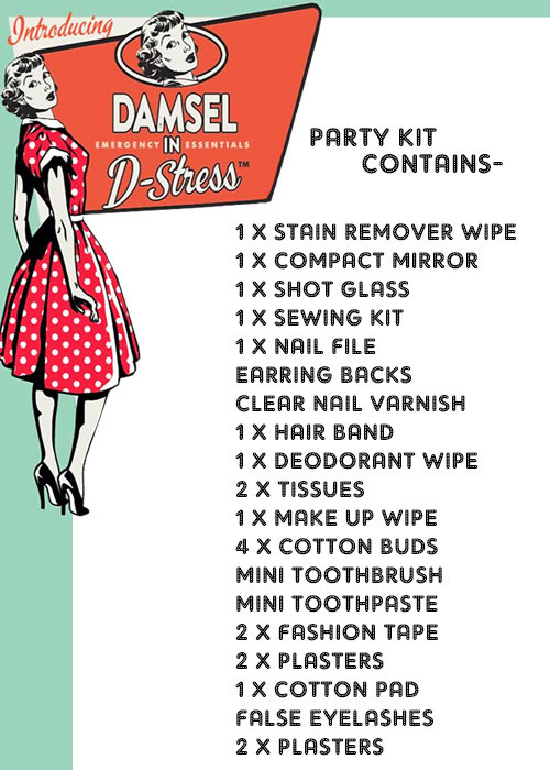 Danielle Creations Damsel In D-Stress Party Essentials Bag SideZoom 3