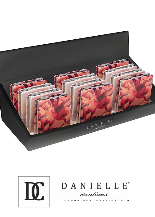 Danielle Creations Floral Compact