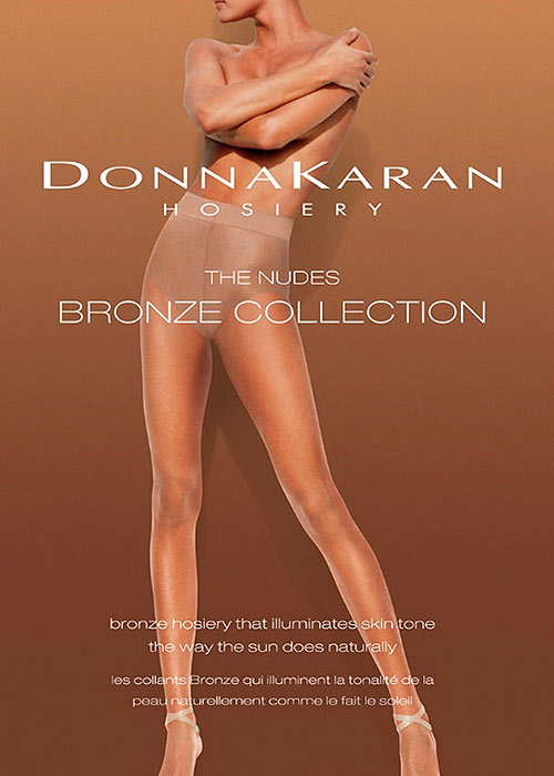 Donna Karan The Nudes Bronze Collection Control Top Tights