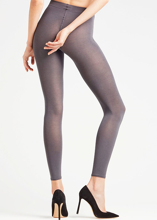 Falke Cotton Touch Footless Tights SideZoom 2