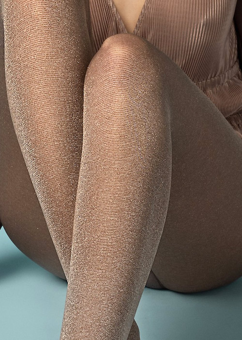 Fiore Gold Rush 60 Opaque Tights SideZoom 2