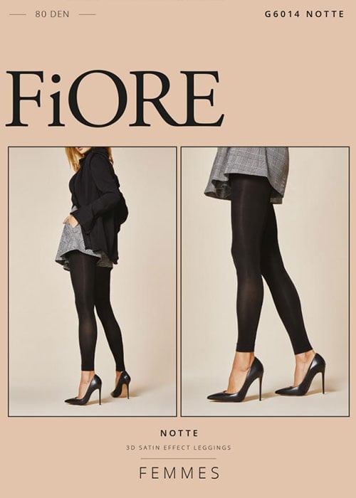 Fiore Notte 80 Footless Tights SideZoom 3