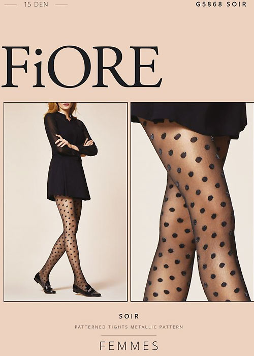 Fiore Soir Lurex 15 Tights SideZoom 3