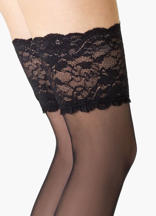 Fogal Caresse 20 Hold Ups SideZoom 2