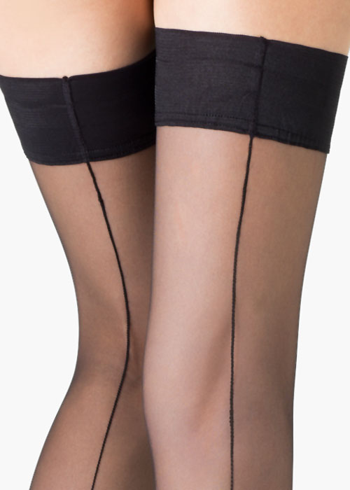 Fogal Catwalk Couture 10 Hold Ups SideZoom 2