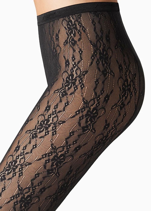 Fogal Romantic Net Tights SideZoom 3