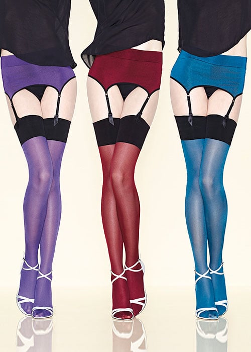 Gerbe Sensation Coloured Suspender Belt image