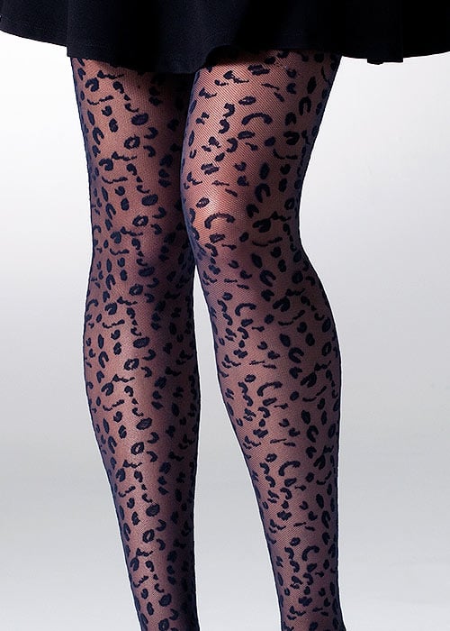 Gipsy Leopard Mesh Tights SideZoom 3