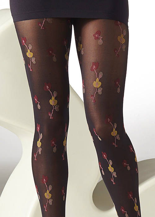 Gipsy Oriental Flower Tights SideZoom 2