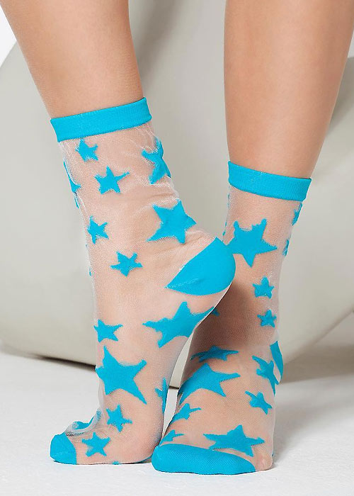 Gipsy Sheer Star Ankle Socks
