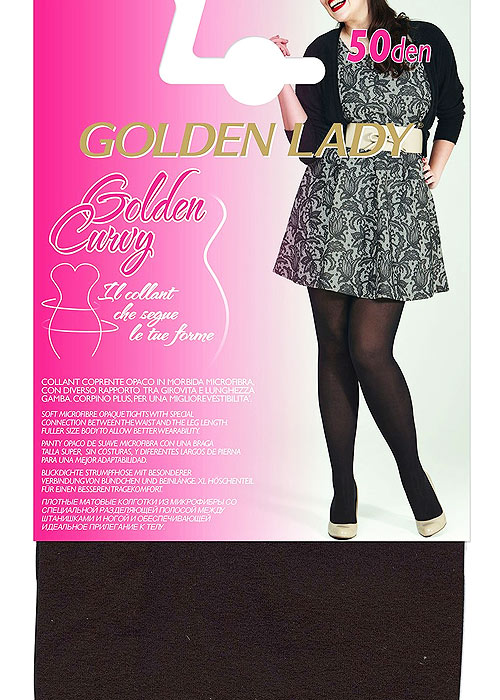 Golden Lady Curvy 50 Denier Tights