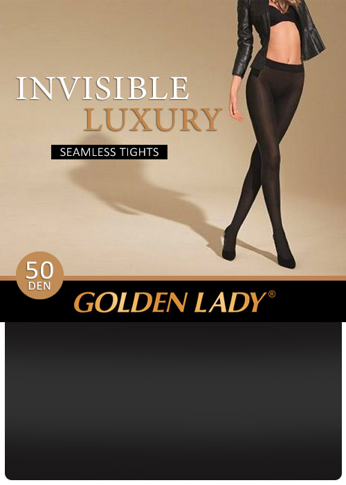 Golden Lady Invisible Luxury 50 Denier Seamless Tights SideZoom 3