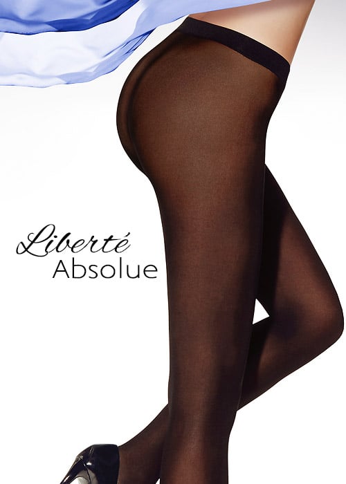 Golden Lady Liberte Absolute Soft Seamless Opaque Tights SideZoom 2