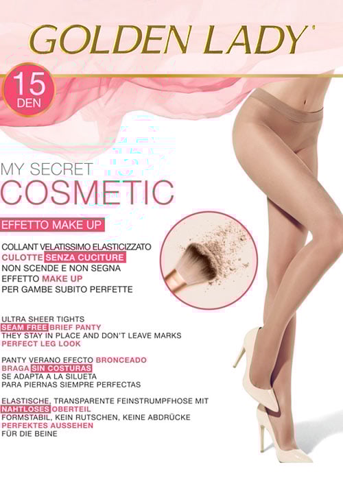 Golden Lady My Secret Cosmetic 15 Denier Tights image