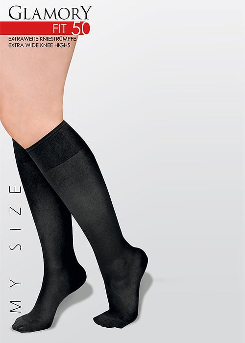 Glamory Fit 50 Knee Highs SideZoom 3