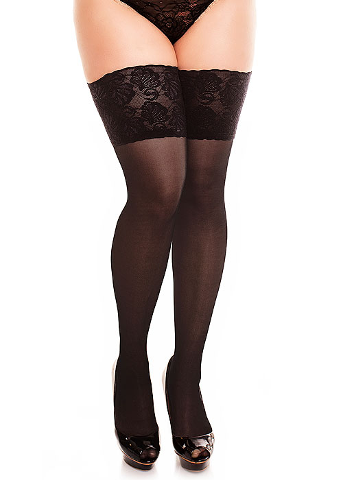 Glamory Deluxe 20 Denier Hold Ups SideZoom 4