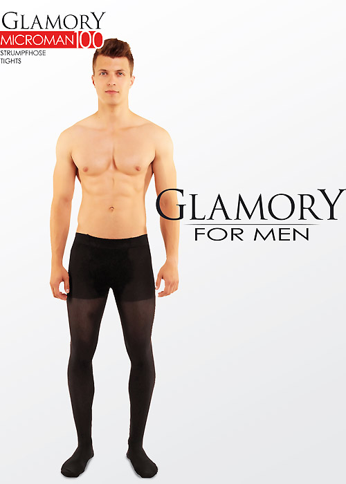 Glamory Mens Microman 100 Tights SideZoom 3