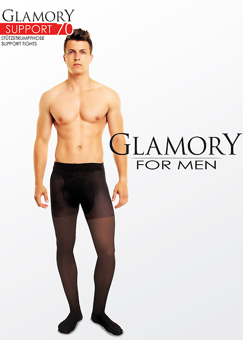 Glamory Mens Support 70 Tights SideZoom 3