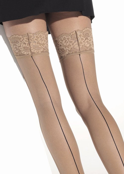 Girardi Desiree Rigo Backseam Hold Ups image