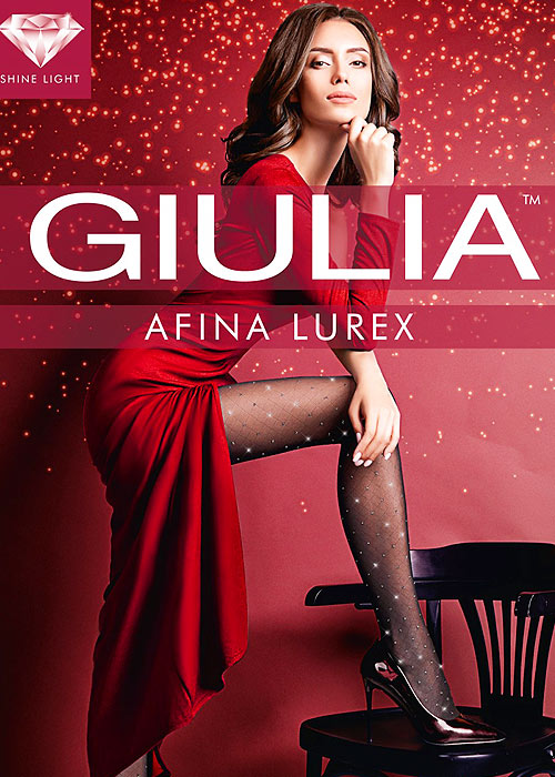 Giulia Afina Lurex Fashion Tights N.1 SideZoom 1