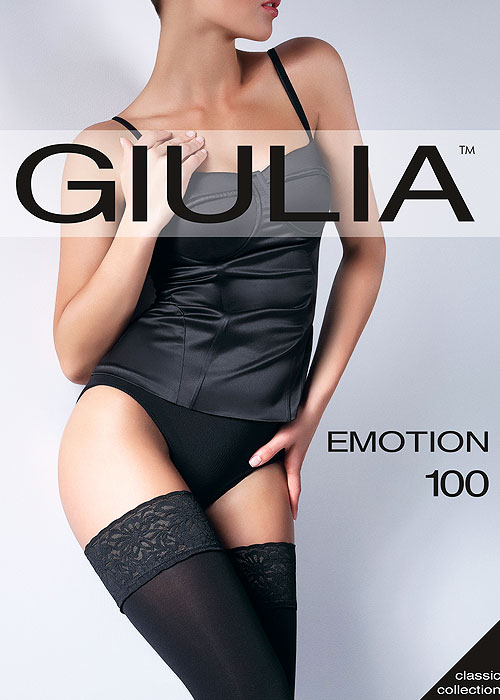 Giulia Emotion 100 Denier Hold Ups SideZoom 2