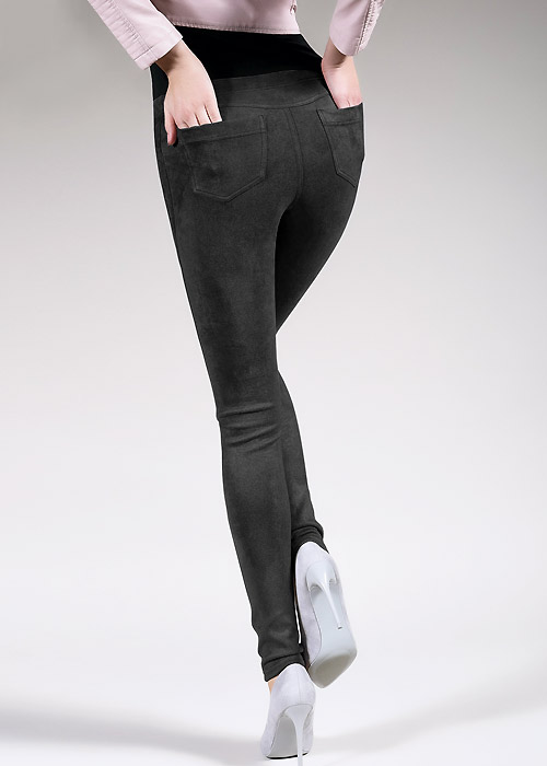 Giulia Leggy Fashion Suede Feel Pants N.1 SideZoom 1