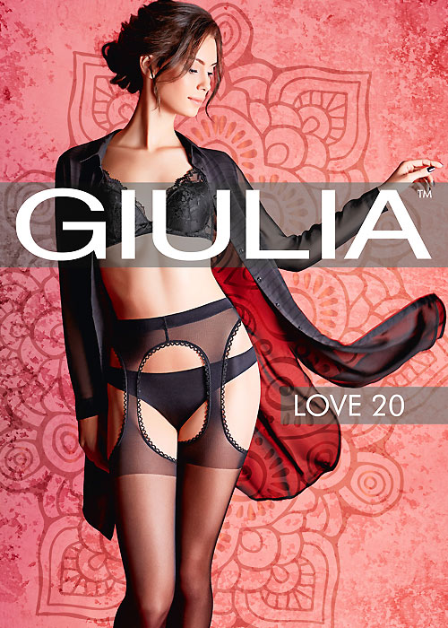 Giulia Love 20 Suspender Tights N.1 BottomZoom 3