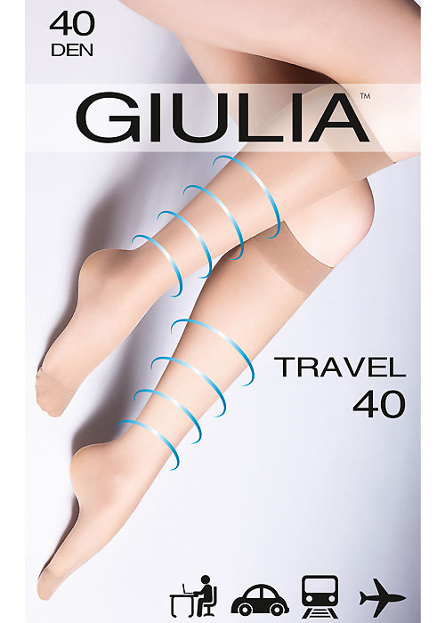 Giulia Travel 40 Knee Highs