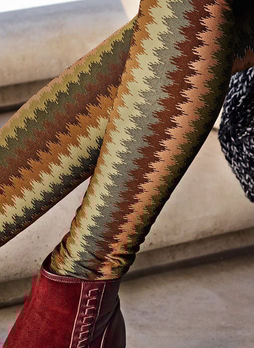Hudson Casual Zigzag Leggings image