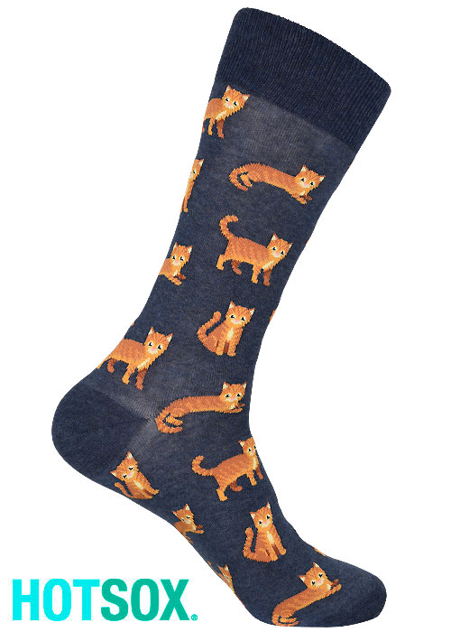Hotsox Mens Cats Socks image