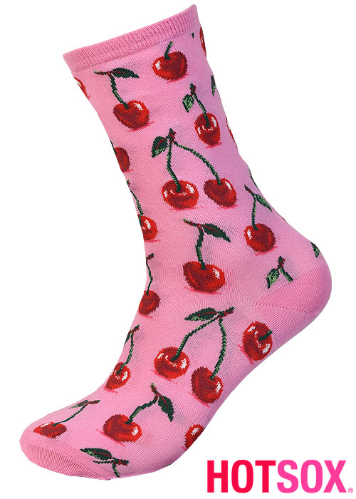 Hotsox Womens Hot Cherry Socks