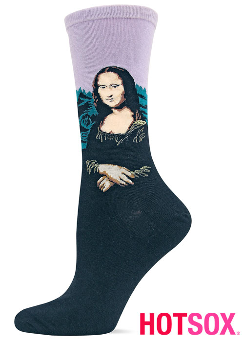 Hotsox Artist Series Womens Mona Lisa Socks