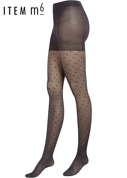ITEM m6 Easy Line Women Polka Dottie Tights image