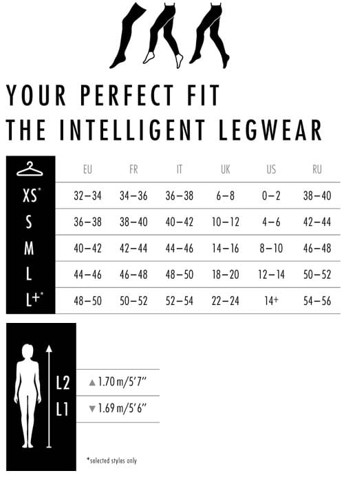 ITEM m6 Easy Line Women Polka Dottie Tights image