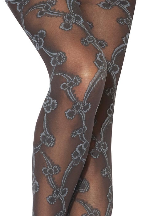 Jonathan Aston Mystic Daisy Tights by Celia Birtwell SideZoom 2